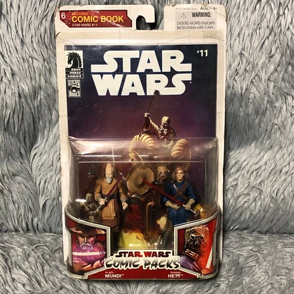 Star Wars \'09 Legacy Collection Comic Pack #11 KI-ADI-MUNDI & SHARAD HETT Sealed